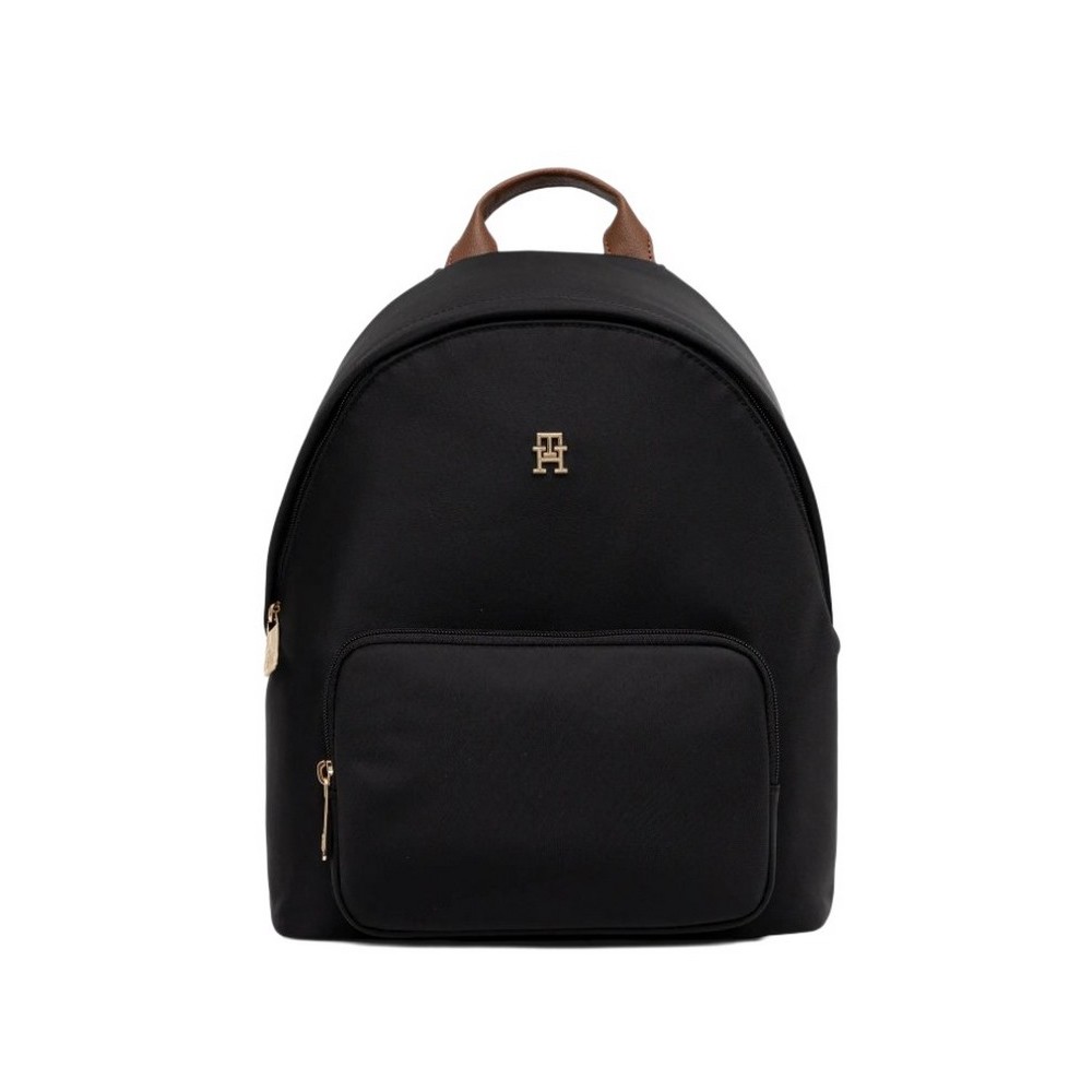 TOMMY HILFIGER POPETTE DOME BACKPACK ΤΣΑΝΤΑ ΓΥΝΑΙΚΕΙΑ BLACK