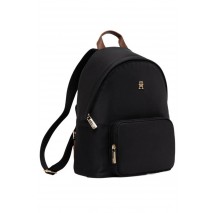 TOMMY HILFIGER POPETTE DOME BACKPACK ΤΣΑΝΤΑ ΓΥΝΑΙΚΕΙΑ BLACK