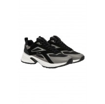 CALVIN KLEIN HIKE RUNNER CK STRIPE MIX NY-SU ΠΑΠΟΥΤΣΙ ΑΝΔΡΙΚΟ BLACK/GREY