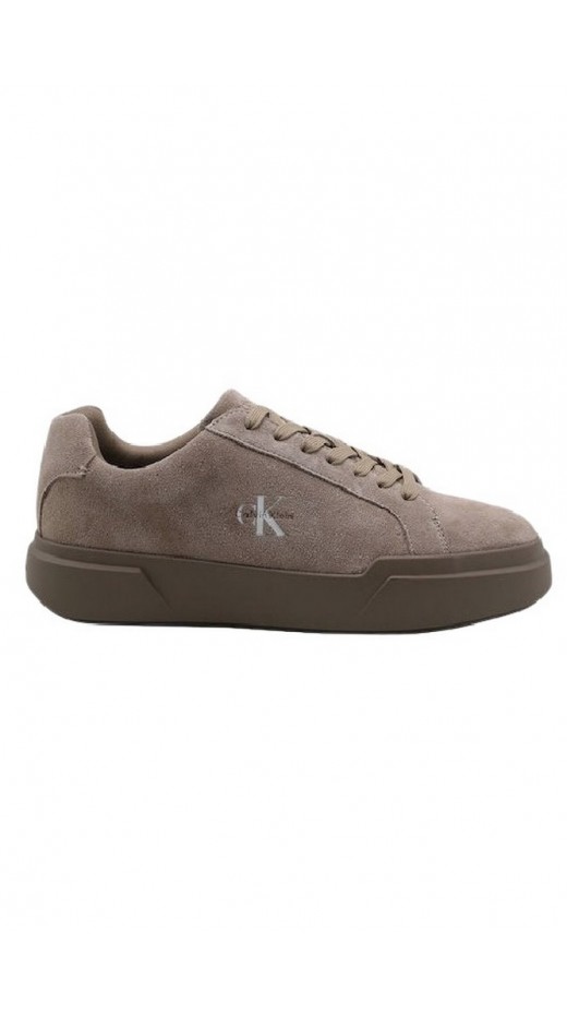 CALVIN KLEIN CHUNKY CUPSOLE LACEUP SU ΠΑΠΟΥΤΣΙ ΑΝΔΡΙΚΟ TAUPE