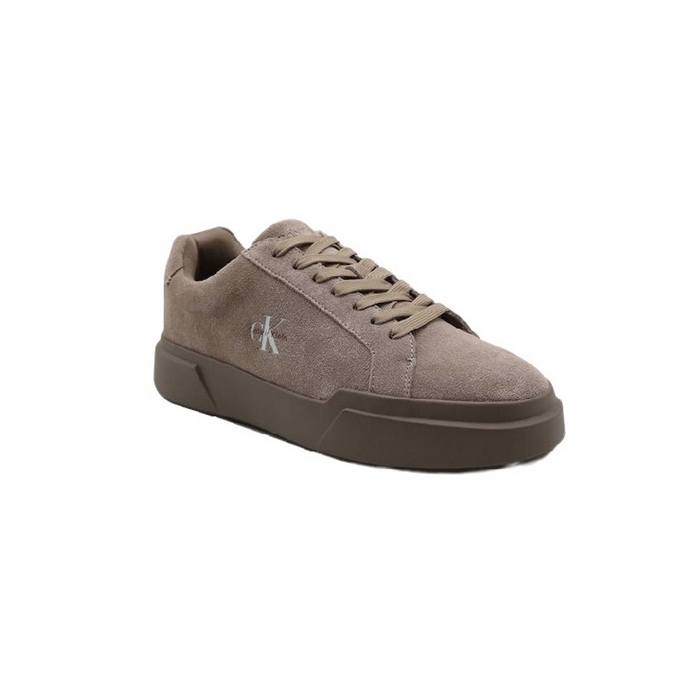 CALVIN KLEIN CHUNKY CUPSOLE LACEUP SU ΠΑΠΟΥΤΣΙ ΑΝΔΡΙΚΟ TAUPE