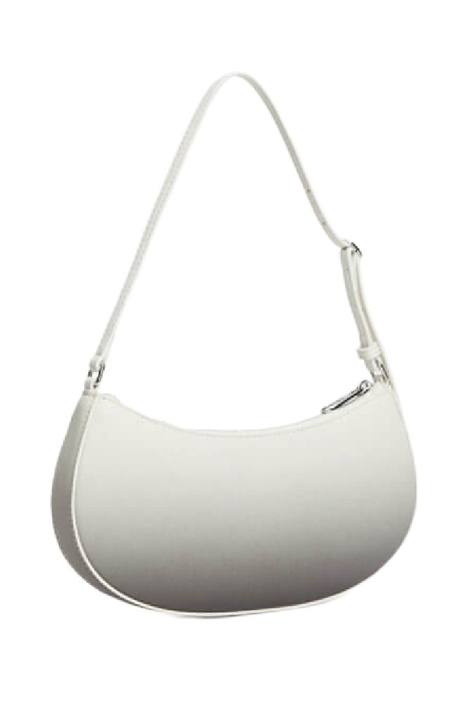 TOMMY JEANS MUST DEGRADE SHOULDER BAG ΤΣΑΝΤΑ ΓΥΝΑΙΚΕΙΑ WHITE/BLACK