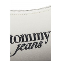 TOMMY JEANS MUST DEGRADE SHOULDER BAG ΤΣΑΝΤΑ ΓΥΝΑΙΚΕΙΑ WHITE/BLACK