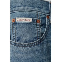 CALVIN KLEIN JEANS CROPPED BARREL JEAN TINTED AIRWA ΠΑΝΤΕΛΟΝΙ ΓΥΝΑΙΚΕΙΟ BLUΕ DENIM