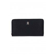 TOMMY HILFIGER ICON LRG ZA ΠΟΡΤΟΦΟΛΙ ΓΥΝΑΙΚΕΙΟ BLACK