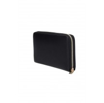 TOMMY HILFIGER ICON LRG ZA ΠΟΡΤΟΦΟΛΙ ΓΥΝΑΙΚΕΙΟ BLACK
