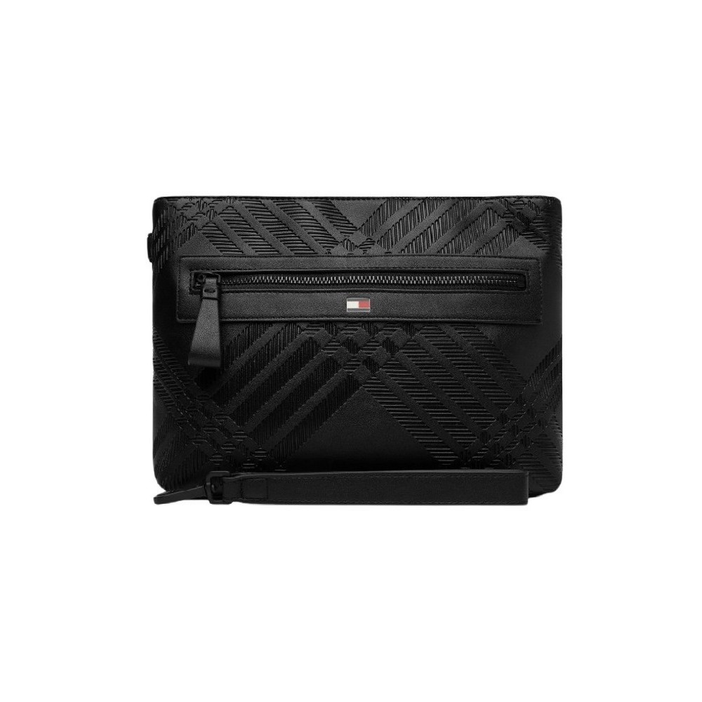 TOMMY HILFIGER CORP POUCH ΤΣΑΝΤΑ ΑΝΔΡΙΚΗ BLACK