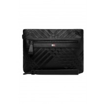 TOMMY HILFIGER CORP POUCH ΤΣΑΝΤΑ ΑΝΔΡΙΚΗ BLACK