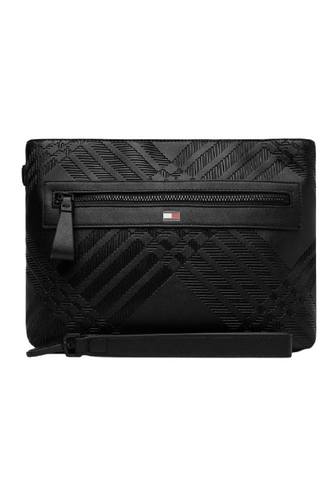 TOMMY HILFIGER CORP POUCH ΤΣΑΝΤΑ ΑΝΔΡΙΚΗ BLACK