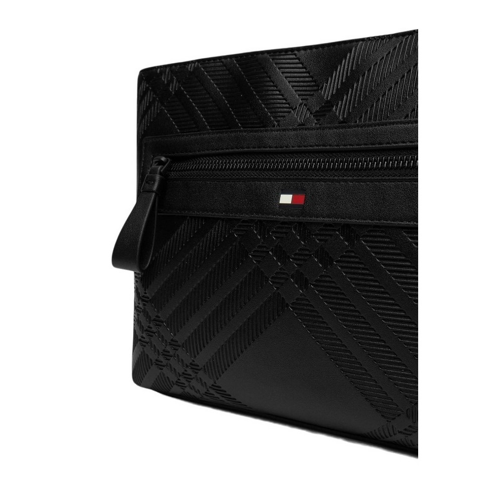 TOMMY HILFIGER CORP POUCH ΤΣΑΝΤΑ ΑΝΔΡΙΚΗ BLACK