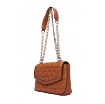 GUESS SANDY CONVERTIBLE XBODY FLAP ΤΣΑΝΤΑ ΓΥΝΑΙΚΕΙΑ CARAMEL