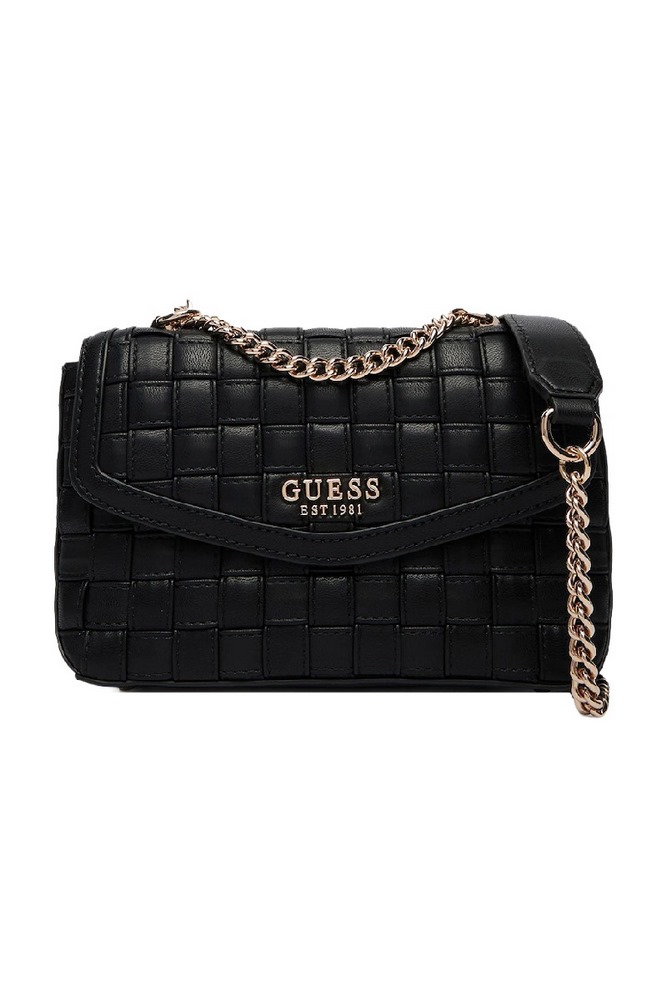 GUESS SANDY CONVERTIBLE XBODY FLAP ΤΣΑΝΤΑ ΓΥΝΑΙΚΕΙΑ BLACK