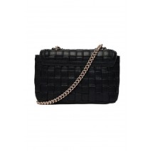 GUESS SANDY CONVERTIBLE XBODY FLAP ΤΣΑΝΤΑ ΓΥΝΑΙΚΕΙΑ BLACK