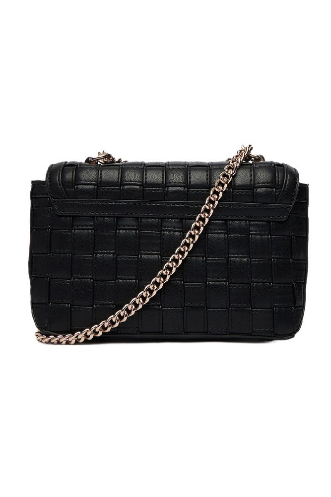 GUESS SANDY CONVERTIBLE XBODY FLAP ΤΣΑΝΤΑ ΓΥΝΑΙΚΕΙΑ BLACK