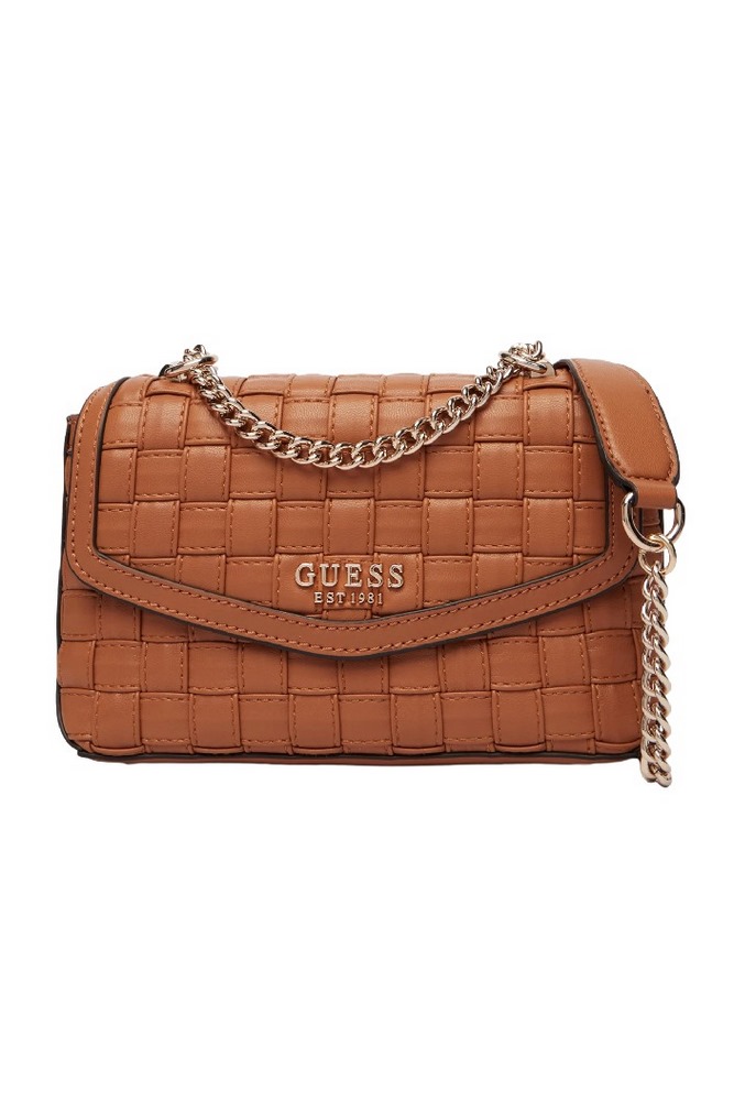 GUESS SANDY CONVERTIBLE XBODY FLAP ΤΣΑΝΤΑ ΓΥΝΑΙΚΕΙΑ CARAMEL