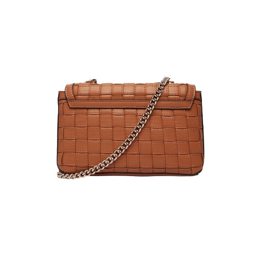 GUESS SANDY CONVERTIBLE XBODY FLAP ΤΣΑΝΤΑ ΓΥΝΑΙΚΕΙΑ CARAMEL