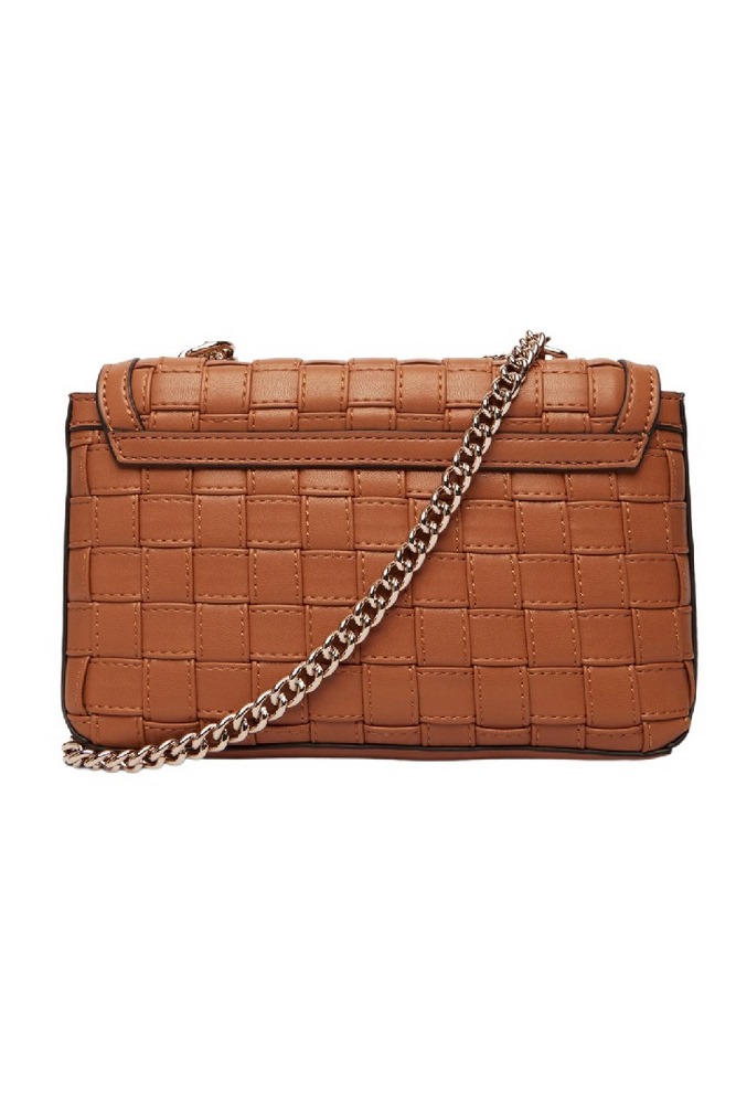 GUESS SANDY CONVERTIBLE XBODY FLAP ΤΣΑΝΤΑ ΓΥΝΑΙΚΕΙΑ CARAMEL