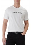 CALVIN KLEIN 30S EU WHOLESALE SPORTSWEAR GRAP T-SHIRT ΜΠΛΟΥΖΑ ΑΝΔΡΙΚΗ BRIGHT WHITE