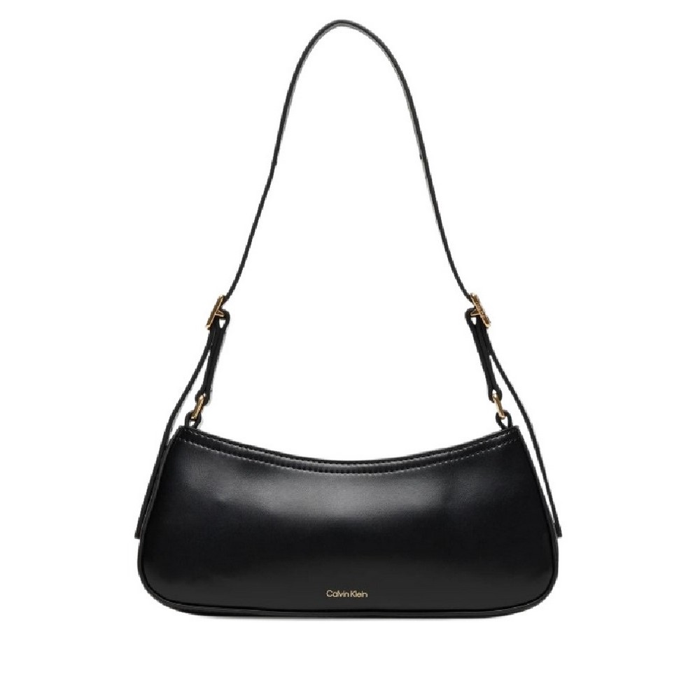 CALVIN KLEIN SMALL SHOULDER BAG ΤΣΑΝΤΑ ΓΥΝΑΙΚΕΙΑ BLACK
