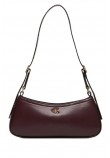 CALVIN KLEIN SMALL SHOULDER BAG ΤΣΑΝΤΑ ΓΥΝΑΙΚΕΙΑ BORDEAUX