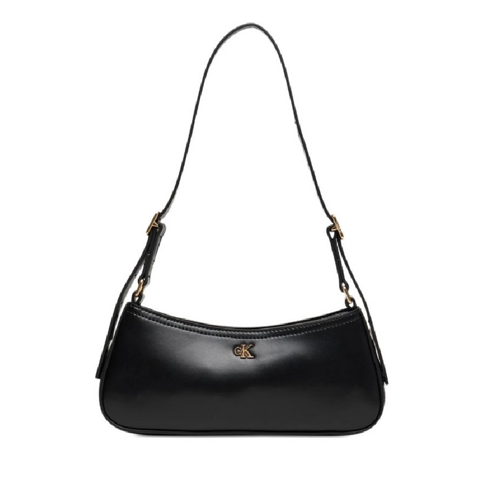 CALVIN KLEIN SMALL SHOULDER BAG ΤΣΑΝΤΑ ΓΥΝΑΙΚΕΙΑ BLACK