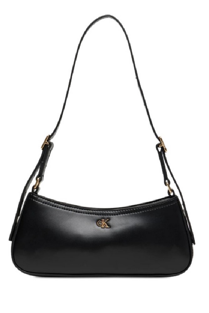 CALVIN KLEIN SMALL SHOULDER BAG ΤΣΑΝΤΑ ΓΥΝΑΙΚΕΙΑ BLACK