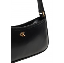 CALVIN KLEIN SMALL SHOULDER BAG ΤΣΑΝΤΑ ΓΥΝΑΙΚΕΙΑ BLACK
