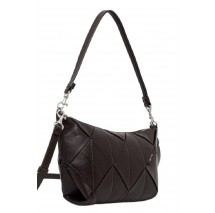 CALVIN KLEIN WOVEN SHOULDER BAG ΤΣΑΝΤΑ ΓΥΝΑΙΚΕΙΑ BROWN