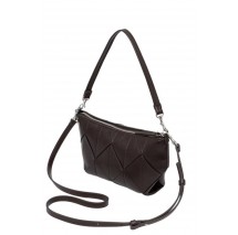 CALVIN KLEIN WOVEN SHOULDER BAG ΤΣΑΝΤΑ ΓΥΝΑΙΚΕΙΑ BROWN