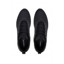 CALVIN KLEIN LIGHT EVA RUNN LACEUP AOP ΠΑΠΟΥΤΣΙ ΑΝΔΡΙΚΟ BLACK/BLACK