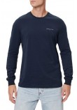 TOMMY JEANS SLIM CHEST LINEAR T-SHIRT ΜΠΛΟΥΖΑ ΜΑΚΡΥΜΑΝΙΚΗ ΑΝΔΡΙΚΗ NAVY