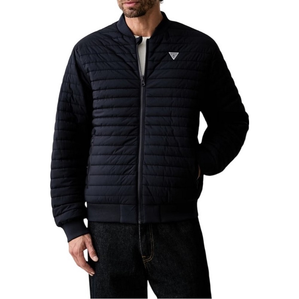 GUESS KLEDI REVERSIBLE PADDED JACKET ΜΠΟΥΦΑΝ ΑΝΔΡΙΚΟ NAVY