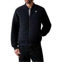GUESS KLEDI REVERSIBLE PADDED JACKET ΜΠΟΥΦΑΝ ΑΝΔΡΙΚΟ NAVY
