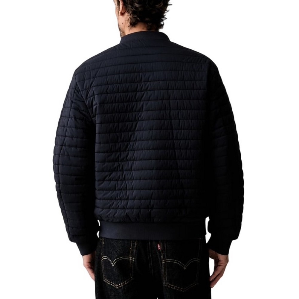 GUESS KLEDI REVERSIBLE PADDED JACKET ΜΠΟΥΦΑΝ ΑΝΔΡΙΚΟ NAVY