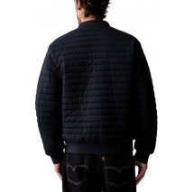 GUESS KLEDI REVERSIBLE PADDED JACKET ΜΠΟΥΦΑΝ ΑΝΔΡΙΚΟ NAVY