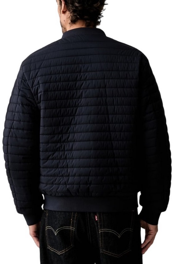 GUESS KLEDI REVERSIBLE PADDED JACKET ΜΠΟΥΦΑΝ ΑΝΔΡΙΚΟ NAVY