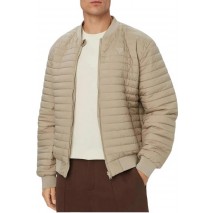 GUESS KLEDI REVERSIBLE PADDED JACKET ΜΠΟΥΦΑΝ ΑΝΔΡΙΚΟ BEIGE