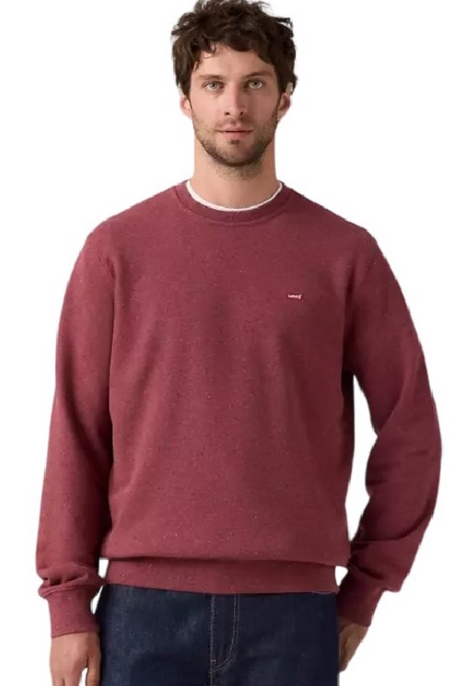 LEVIS® THE ORIGINAL HM CREW ΦΟΥΤΕΡ ΜΠΛΟΥΖΑ ΑΝΔΡΙΚΗ BORDEAUX