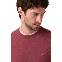 LEVIS® THE ORIGINAL HM CREW ΦΟΥΤΕΡ ΜΠΛΟΥΖΑ ΑΝΔΡΙΚΗ BORDEAUX