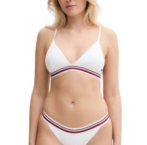 TOMMY HILFIGER TRIANGLE RP ΜΑΓΙΟ ΓΥΝΑΙΚΕΙΟ WHITE
