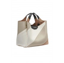 DKNY WILLA SATCHELS HABDBAG R61DZJ07 ΤΣΑΝΤΑ ΓΥΝΑΙΚΕΙΑ BEIGE