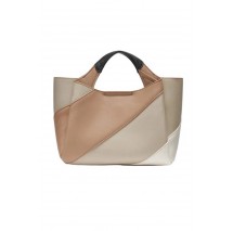 DKNY WILLA SATCHELS HABDBAG R61DZJ07 ΤΣΑΝΤΑ ΓΥΝΑΙΚΕΙΑ BEIGE