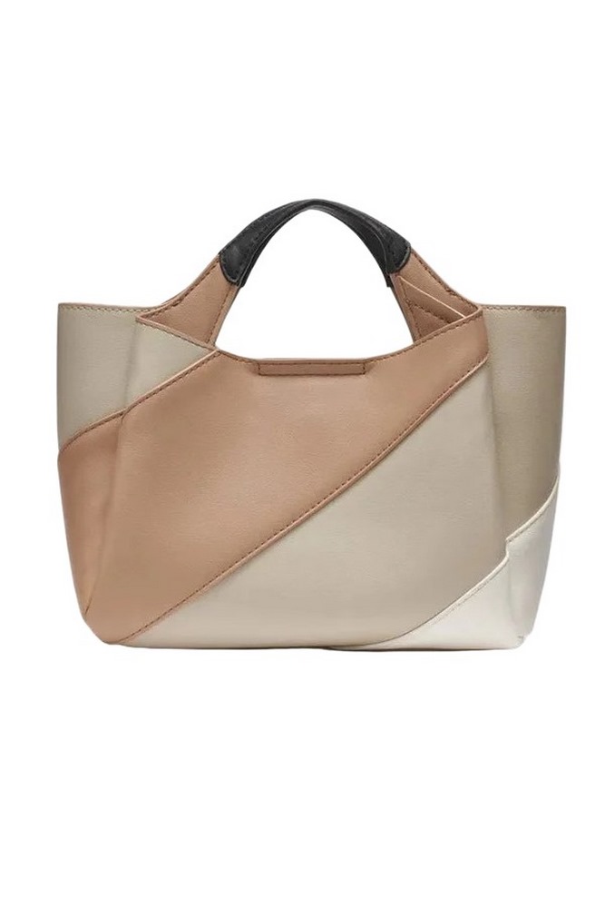 DKNY WILLA SATCHELS HABDBAG R61DZJ07 ΤΣΑΝΤΑ ΓΥΝΑΙΚΕΙΑ BEIGE