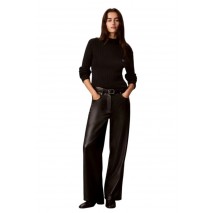 CALVIN KLEIN JEANS FAUX LEATHER 5 PKT PANT ΠΑΝΤΕΛΟΝΙ ΓΥΝΑΙΚΕΙΟ BLACK