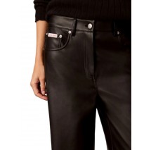 CALVIN KLEIN JEANS FAUX LEATHER 5 PKT PANT ΠΑΝΤΕΛΟΝΙ ΓΥΝΑΙΚΕΙΟ BLACK
