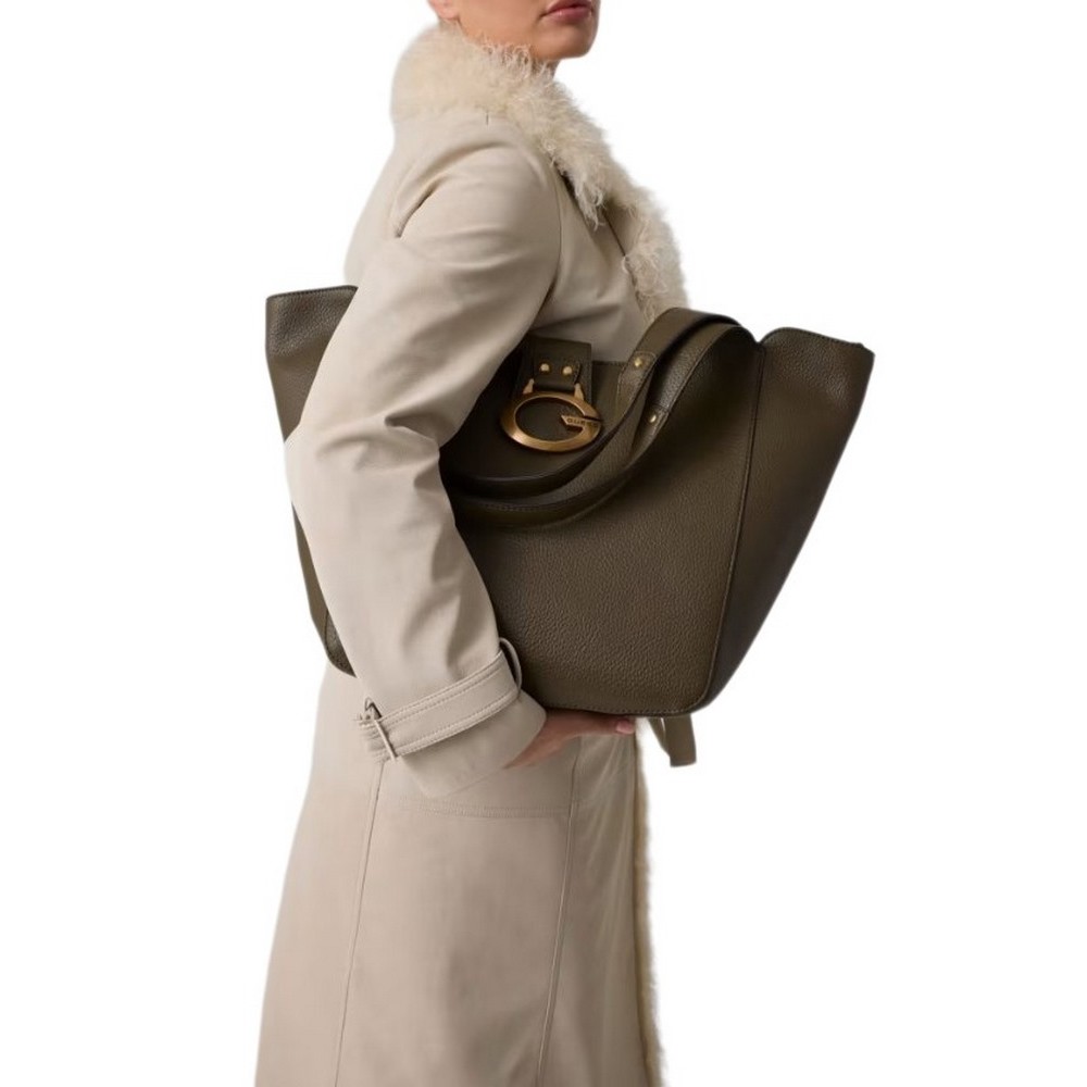 GUESS CAMDEN LARGE TOTE ΤΣΑΝΤΑ ΓΥΝΑΙΚΕΙΑ OLIVE