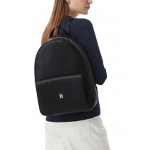 TOMMY HILFIGER ICON BACKPACK MONO ΤΣΑΝΤΑ ΓΥΝΑΙΚΕΙΑ BLACK