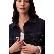 CALVIN KLEIN JEANS RELAXED TRUCKER ΤΖΙΝ ΜΠΟΥΦΑΝ ΓΥΝΑΙΚΕΙΟ DARK INDIGO