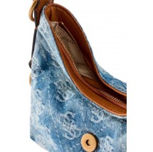 GUESS CAMDEN MINI SHOULDER BAG HWDB9308720 ΤΣΑΝΤΑ ΓΥΝΑΙΚΕΙΑ BLUΕ DENIM