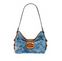 GUESS CAMDEN MINI SHOULDER BAG HWDB9308720 ΤΣΑΝΤΑ ΓΥΝΑΙΚΕΙΑ BLUΕ DENIM